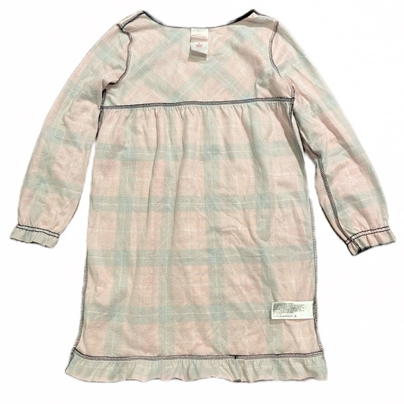 ❤️ Target Girls’ Plaid Holiday Notch Collar Pajama Nightgown | Red | Size 8 - Picture 7 of 10